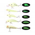 Set Vobler 5 piese Fluorescent pentru pesti pradatori, AVX-AG103C [3]
