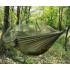 Hamac turistic din nylon cu plasa de tantari, culoare verde, dimensiuni 260 cm x 140 cm [5]