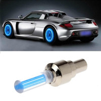 Set 2 Capace Valva cu LED Albastru, cu senzor de lumina si miscare Set 2 Capace Valva cu LED Albastru, cu senzor de lumina si miscare