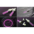 Set 2 Capace Valva cu LED Roz, cu senzor de lumina si miscare [3]