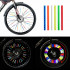 Set 12 ornamente din material reflectorizant pentru spite bicicleta, culoare galben [4]