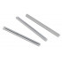 Set 12 ornamente din material reflectorizant pentru spite bicicleta, culoare gri - argintiu [2]