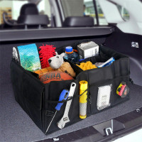 Organizator portbagaj auto cu 9 buzunare, 55 x 38 x 26cm, culoare neagra Organizator portbagaj auto cu 9 buzunare, 55 x 38 x 26cm, culoare neagra