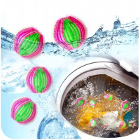 Set 6 bile anti-scamosare pentru masina de spalat Set 6 bile anti-scamosare pentru masina de spalat