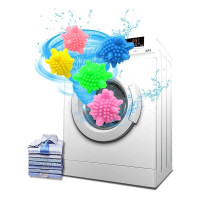 Set 5 bile anti-scamosare si inmuiere a rufelor, pentru masina de spalat Set 5 bile anti-scamosare si inmuiere a rufelor, pentru masina de spalat