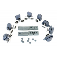 Set 24 piese reconditionare cabina de dus, culoare Gri Set 24 piese reconditionare cabina de dus, culoare Gri