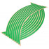 Set 16 ornamente Reflectorizante pentru jante auto, moto, culoare Verde [3]