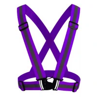 Ham bretele reflectorizante, culoare Violet