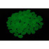 Set 100 pietre decorative fluorescente, culoare Verde, AVX-AG653B [3]