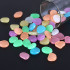 Set 100 pietre decorative fluorescente, culoare Multicolor, AVX-AG653C [3]