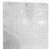 Perdea de dus semitransparenta din PEVA, dimensiune 180 x 180 cm [4]