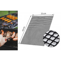 Covoras antiaderent din teflon pentru gatitul pe gratar, reutilizabil, lavabil, 40 x 33 cm Covoras antiaderent din teflon pentru gatitul pe gratar, reutilizabil, lavabil, 40 x 33 cm