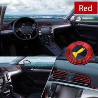 Banda decor interior crom TUNING, 5m, ROSU Banda decor interior crom TUNING, 5m, ROSU