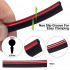 Banda decor interior crom TUNING, 5m, ALBASTRU [2]