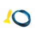 Banda decor interior crom TUNING, 5m, ALBASTRU [5]