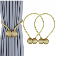 Bratara magnetica de prindere perdele/draperii, model GOLDEN BALLS Bratara magnetica de prindere perdele/draperii, model GOLDEN BALLS