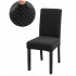 Husa universala pentru scaune clasice, model CATIFEA, culoare NEGRU [2]