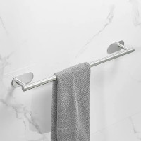 Suport confortabil din oțel pentru prosop, lungime 40 cm, culoare Argintiu Suport confortabil din oțel pentru prosop, lungime 40 cm, culoare Argintiu