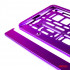 Suport numar inmatriculare din plastic, calitate Premium, culoare VIOLET [4]