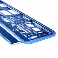 Suport numar inmatriculare din plastic, calitate Premium, culoare ALBASTRA Suport numar inmatriculare din plastic, calitate Premium, culoare ALBASTRA