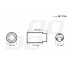 Ornament toba esapament din otel inoxidabil MT 016C [5]