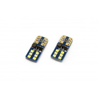 Set becuri auto cu LED CANBUS UltraBright compatibil T10e W5W 12 SMD Alb 12/24V, destinat competitiilor auto sau off-road Set becuri auto cu LED CANBUS UltraBright compatibil T10e W5W 12 SMD Alb 12/24V, destinat competitiilor auto sau off-road