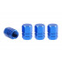 Set capacele auto pentru ventil hexagon albastru 4 buc [2]