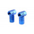 Set capacele auto pentru ventil hexagon albastru 4 buc [3]