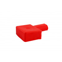 Capac pentru borna baterie auto din plastic culoare Rosu