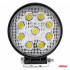 Proiector LED pentru Off-Road, ATV, SSV,  culoare 6500K, LED FLOOD, 27W, tensiune 9 - 36V, diametru Ø110 mm [4]