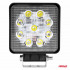 Proiector LED pentru Off-Road, ATV, SSV,  culoare 6500K, LED FLOOD,, tensiune 9 - 36V, dimensiune, 110 x 110 mm [3]
