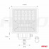 Proiector LED pentru Off-Road, ATV, SSV, cu functie de semnalizare, culoare 6500K, 3360 lm, tensiune 9 - 36V, dimensiuni 110 x 110 mm [13]