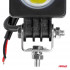 Proiector LED pentru Off-Road, ATV, SSV,  culoare 6500K, 1000 lm, tensiune 9 - 36V, dimensiune 50 x 50 mm [5]