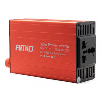 Convertor de tensiune 12V -> 220V, 300W/600W, 2 x USB 5V Convertor de tensiune 12V -> 220V, 300W/600W, 2 x USB 5V