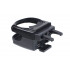 Suport auto universal pentru pahare, montaj in grila de ventilatie, culoare neagra, DH-03 [4]