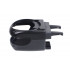 Suport auto universal pentru pahare, montaj in grila de ventilatie, culoare neagra, DH-03 [5]