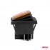 Intrerupator On/Off, 12/24V, dreptunghiular, waterproof, iluminat culoare Galben, destinatie auto, utilitare, Off-Road, ATV, SSV, QUAD [3]