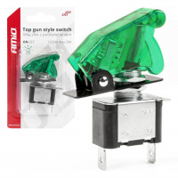 Comutator iluminat (intrerupator) cu protectie, destinatie auto, moto, ATV, SSV, Off-Road, model 