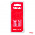 Set 2 becuri cu halogen, soclu T10, W5W, W2.1x9.5d, alimentare 12V [3]