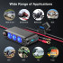 Dispozitiv Auto Premium 3in1, Splitter Bricheta, Incarcator USB/USB-C, Voltmetru Digital, alimentare 12V-24V [3]
