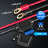 Dispozitiv Auto Premium 3in1, Splitter Bricheta, Incarcator USB/USB-C, Voltmetru Digital, alimentare 12V-24V [4]
