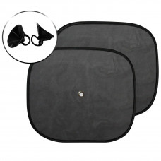 Set 2 buc. Jaluzele pentru geamurile laterale, dimensiune 44 x 38cm, culoare Neagra Set 2 buc. Jaluzele pentru geamurile laterale, dimensiune 44 x 38cm, culoare Neagra