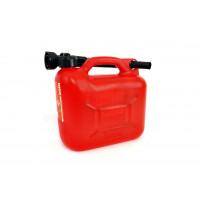 Canistra din plastic pentru combustibil rosie 5L Canistra din plastic pentru combustibil rosie 5L