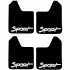 Set 4 Aparatori Noroi SPORT din cauciuc pentru autoturisme, universale,  model Sport, dimensiune 30 x 23cm [2]