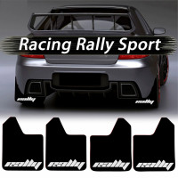 Set 4 Aparatori Noroi SPORT din cauciuc pentru autoturisme, universale,  model Rally, dimensiune 30 x 23cm