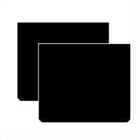 Set 2 buc. Aparatori Noroi din cauciuc (35 x 30cm) Set 2 buc. Aparatori Noroi din cauciuc (35 x 30cm)