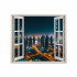 Folie imprimata color pentru decor perete locuinta, dimensiune 125 x 110cm, model: VIEW TO HAVEN 05 [2]