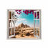 Folie imprimata color pentru decor perete locuinta, dimensiune 125 x 110cm, model: VIEW TO HAVEN 06 [2]