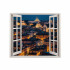 Folie imprimata color pentru decor perete locuinta, dimensiune 125 x 110cm, model: VIEW TO HAVEN 15 [2]