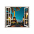Folie imprimata color pentru decor perete locuinta, dimensiune 125 x 110cm, model: VIEW TO HAVEN 26 [2]